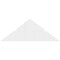 Ekena Millwork Richland Architectural Grade PVC Gable Bracket, 36"W x 13 1/2"H x 2"D x 6"F, 9/12 Pitch GBP036X14X0206RIC00 - alternate 4